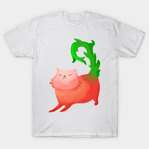 Pinky Cute Kitten T-Shirt by felalfians